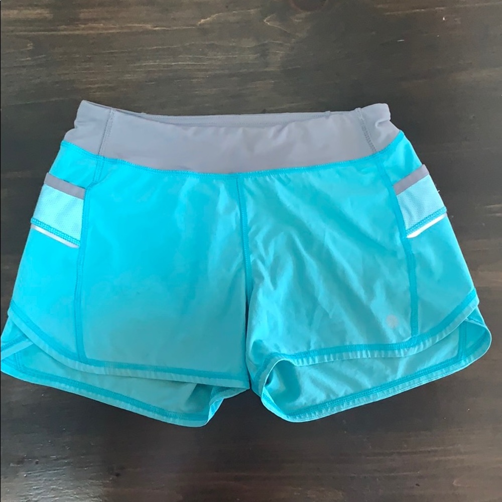 Super cute teal athletic shorts!